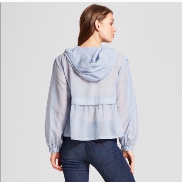 SOLDPeriwinkle Lightweight Windbreaker - Picture 1 of 7